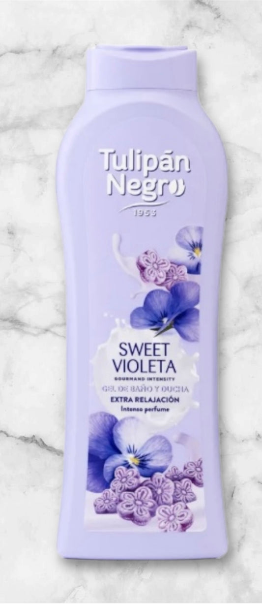Gel douche violette